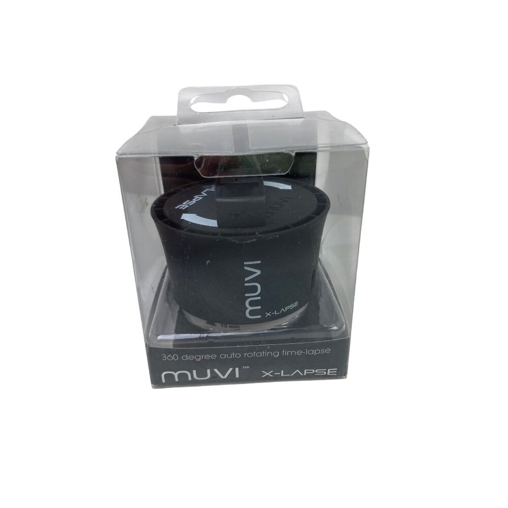 Muvi X-Lapse 360° Auto-Rotating Time-Lapse Camera Mount for Smartphones, Cameras